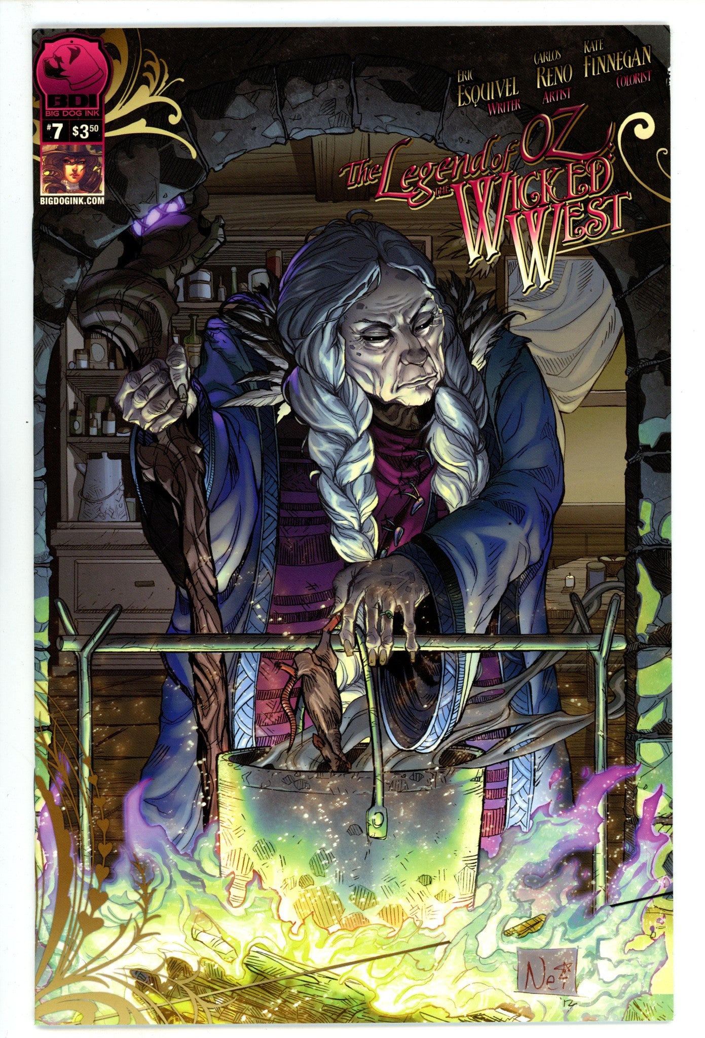 Legend of Oz: The Wicked West Vol 2 7 High Grade (2013) Ruffino Variant 