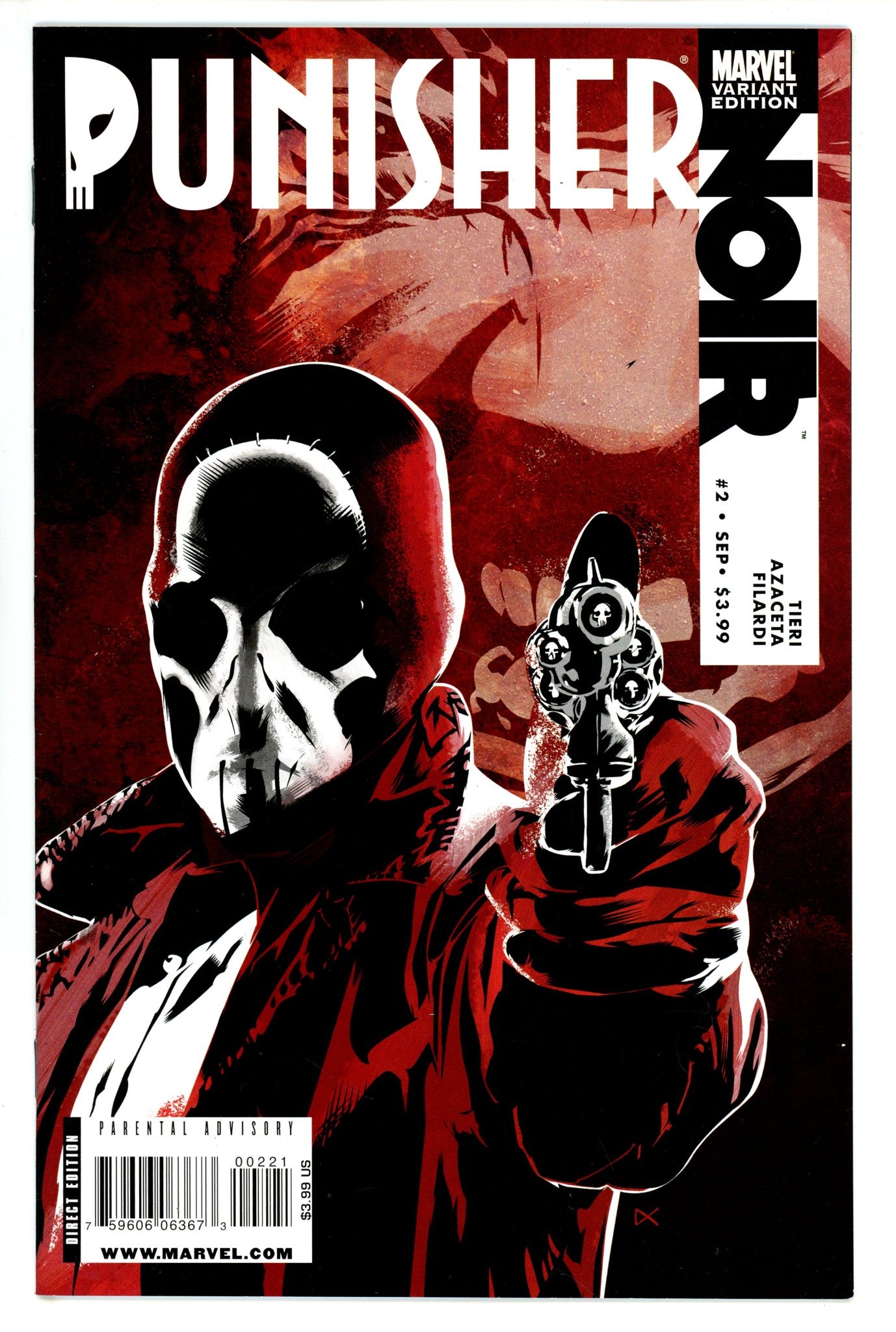 Punisher Noir 2 Calero Variant (2009)