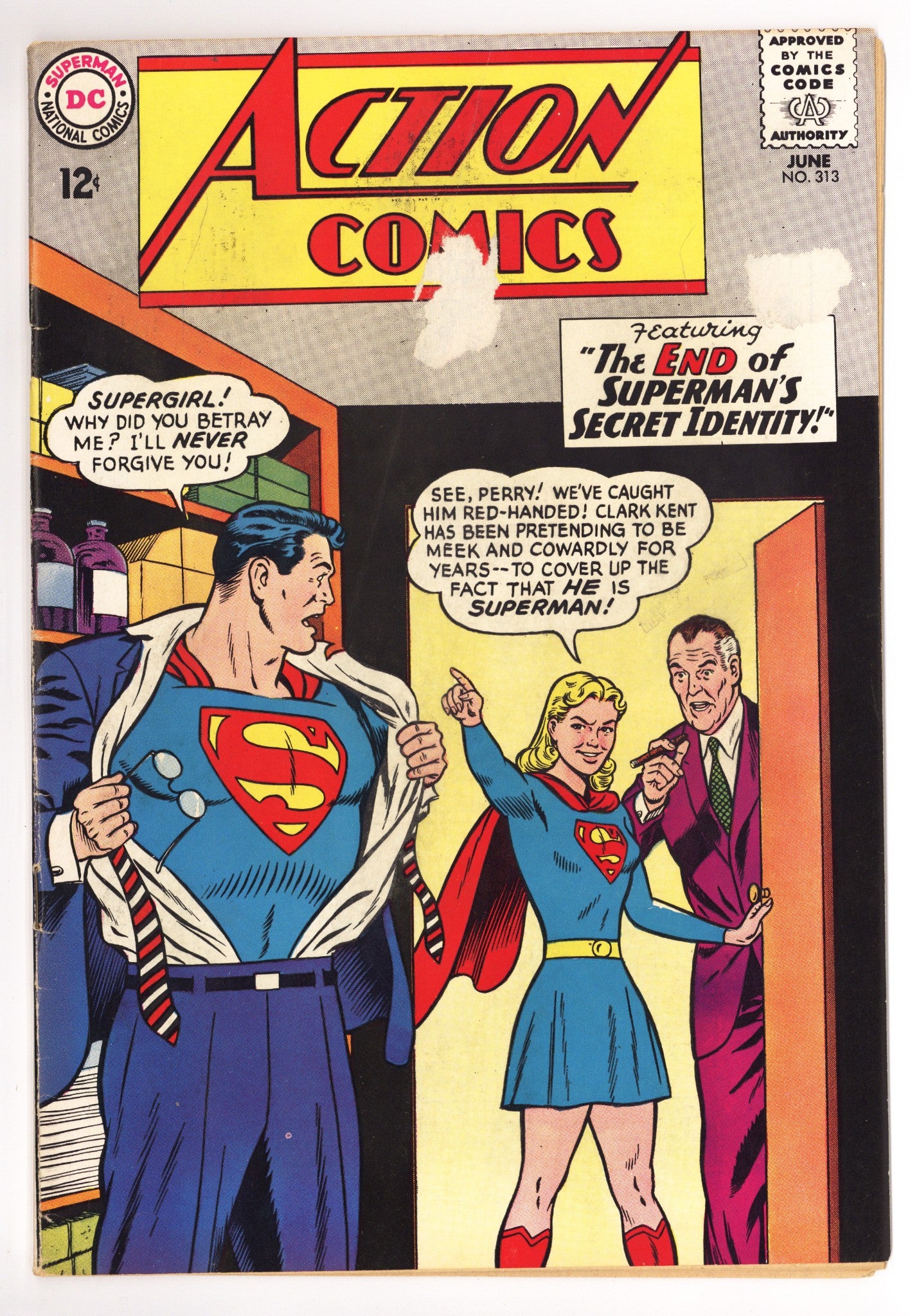 Action Comics Vol 1 313 VG (4.0) (1964) 