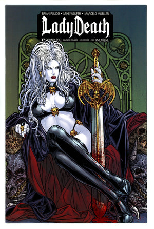 Lady Death: Premiere Vol 3 [nn] Ryp San Diego Exclusive Variant NM (2010)