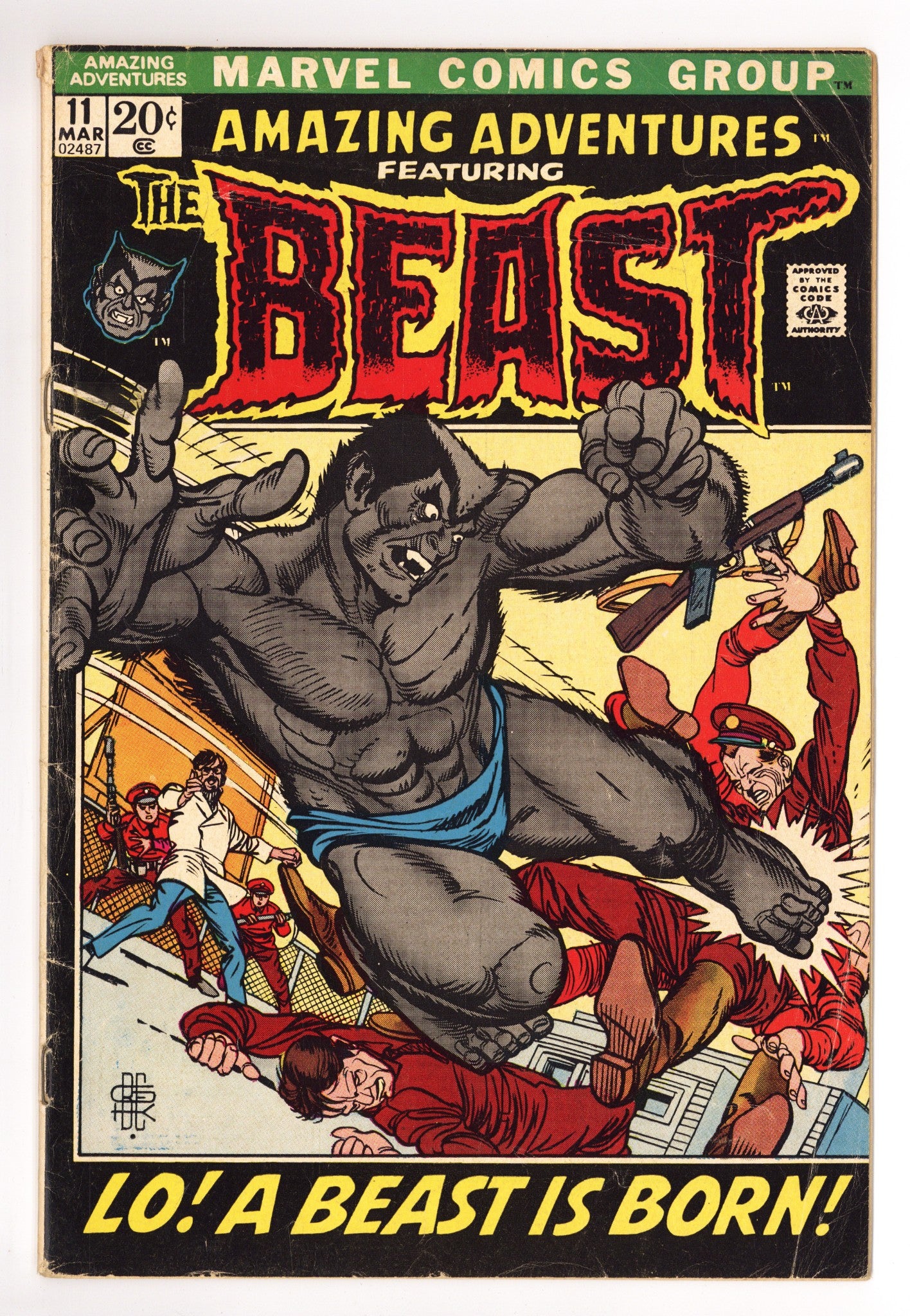 Amazing Adventures Vol 2 11 VG (4.0) (1972) 