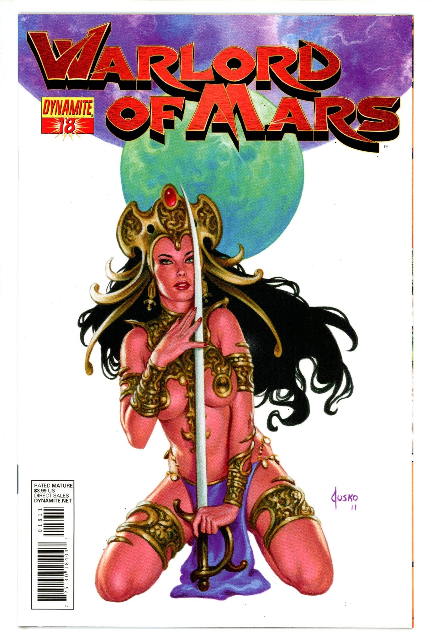 Warlord of Mars 18 High Grade (2012)