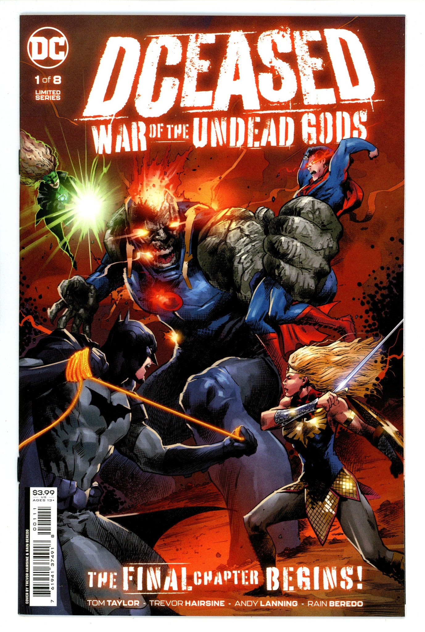 DCeased: War of the Undead Gods 1 High Grade (2022) 