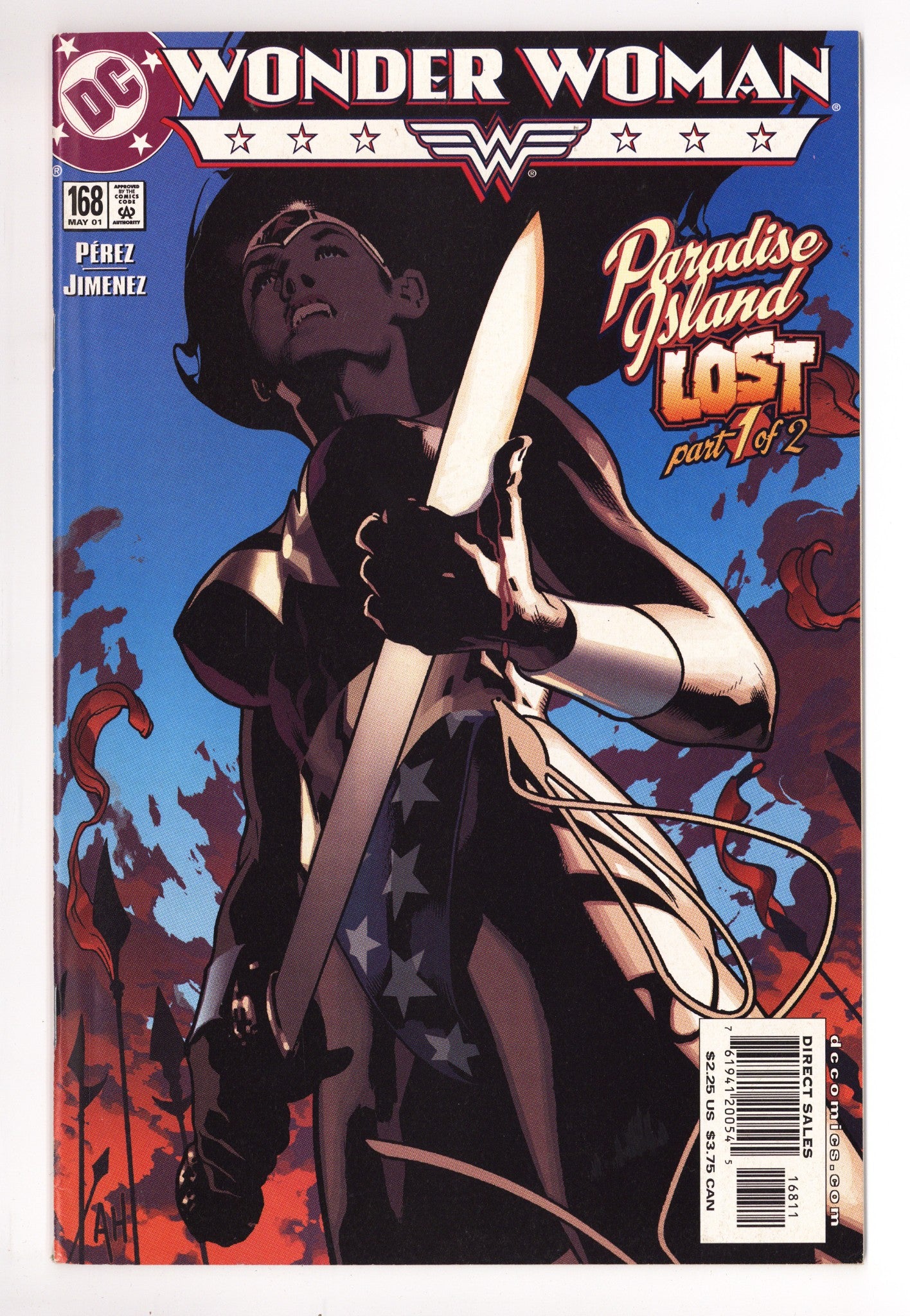 Wonder Woman Vol 2 168 Low Grade (2001) 