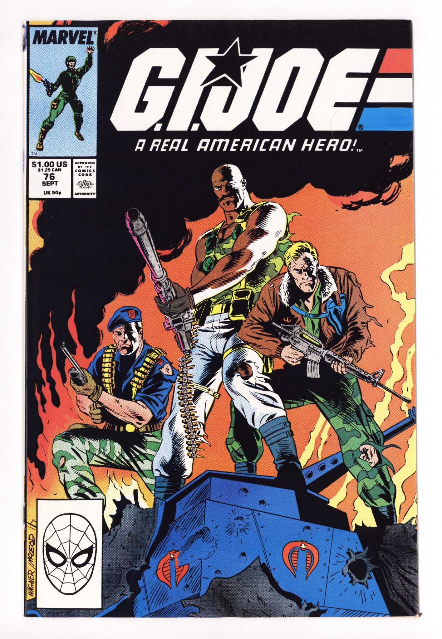 G.I. Joe, A Real American Hero 76 High Grade (1988) 