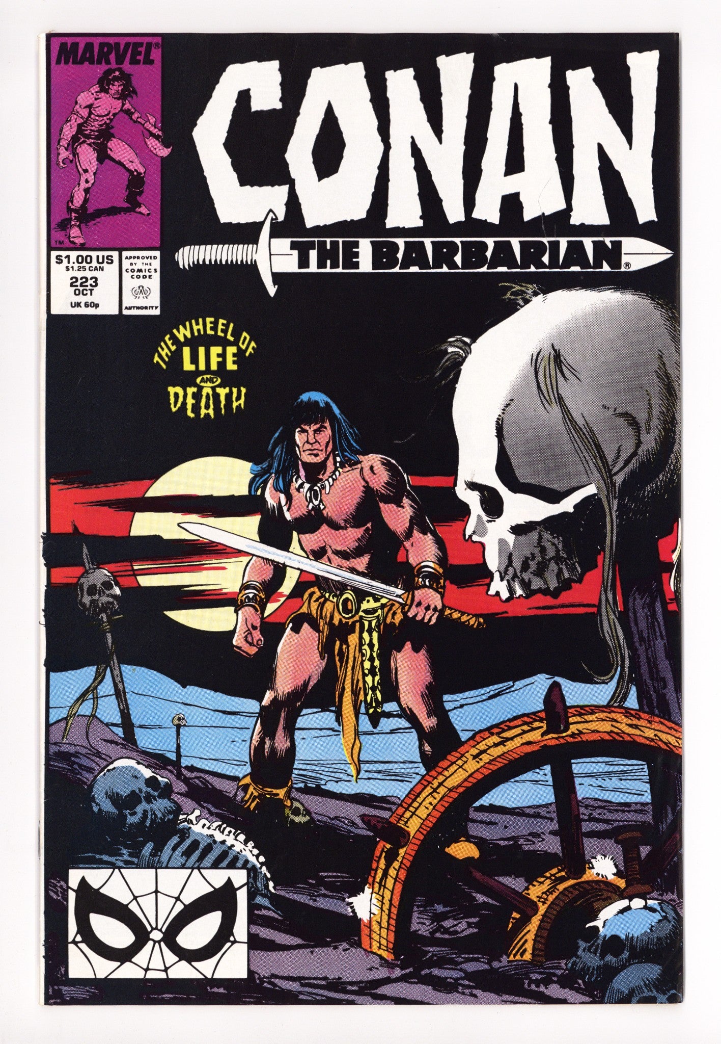 Conan the Barbarian Vol 1 223 Mid Grade (1989) 