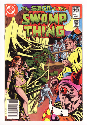 The Saga of Swamp Thing Vol 2 7 Mid Grade (1982) Canadian Price Variant