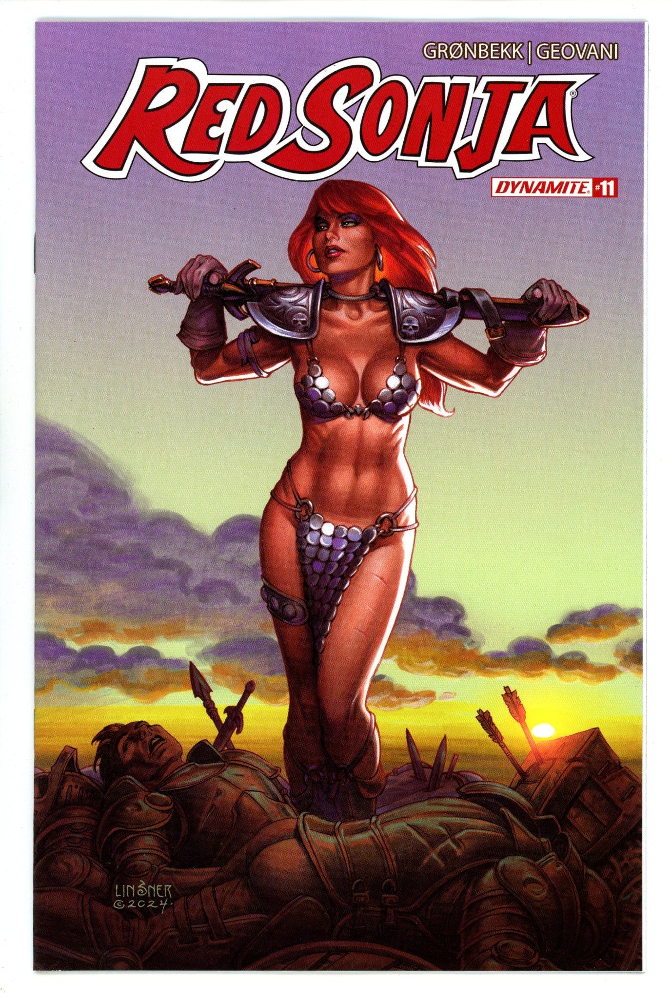 Red Sonja Vol 7 11 Linsner Variant (2024)