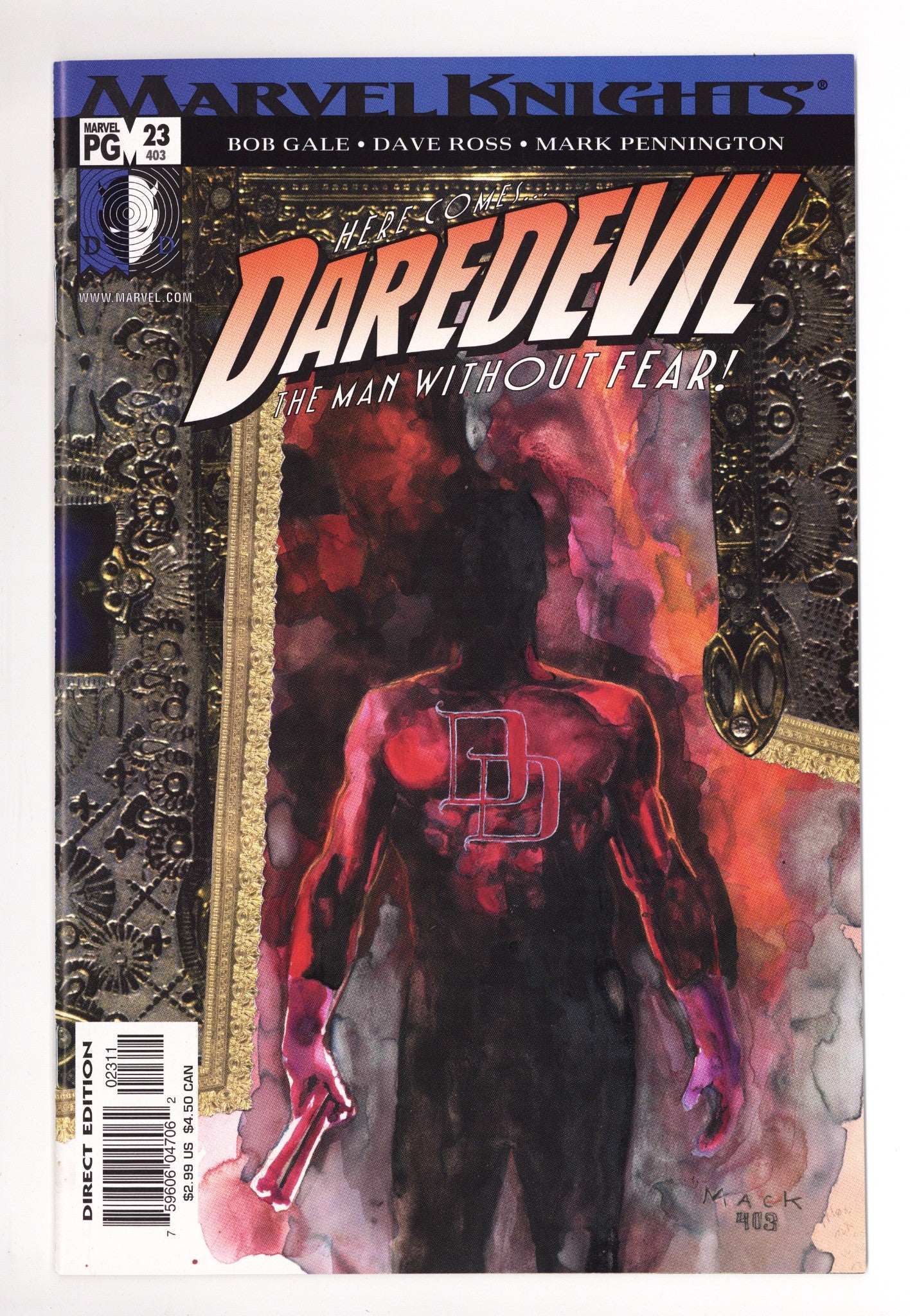 Daredevil Vol 2 23 (403) High Grade (2001) 