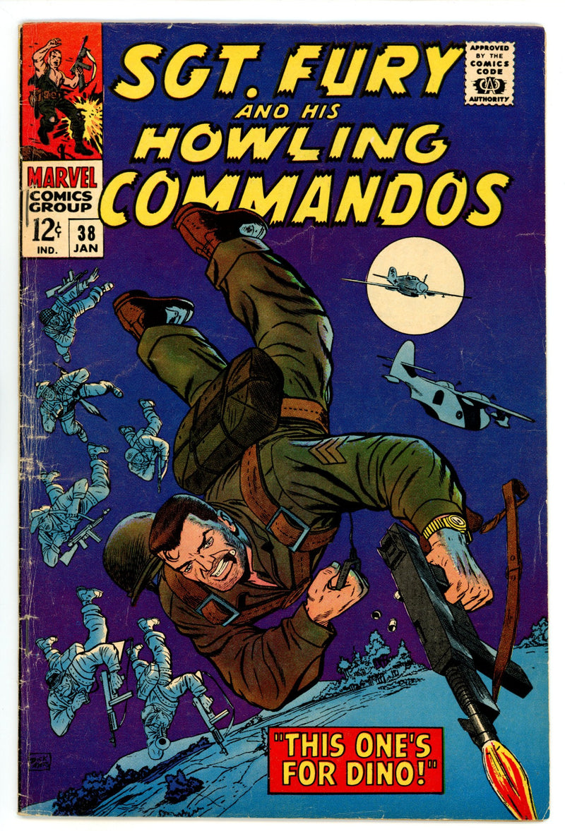 Sgt. Fury 38 VG+ (4.5) (1967) 
