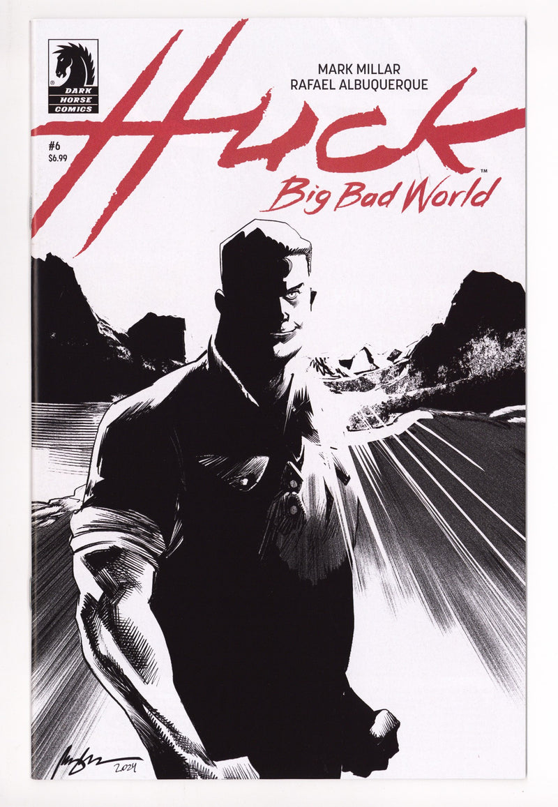 Huck: Big Bad World 6 Albuquerque B&W Variant (2025)