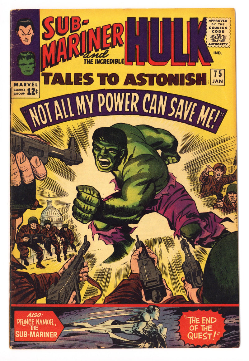 Tales to Astonish Vol 1 75 FN (6.0) (1966) 