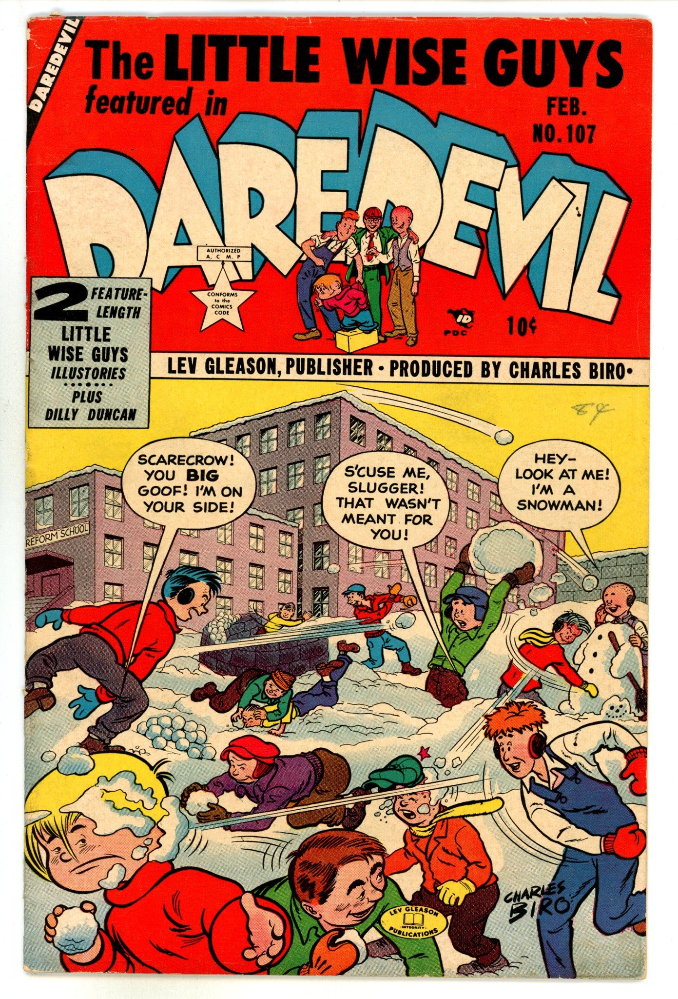 Daredevil Comics  107  FN+ (6.5)  (1954)  