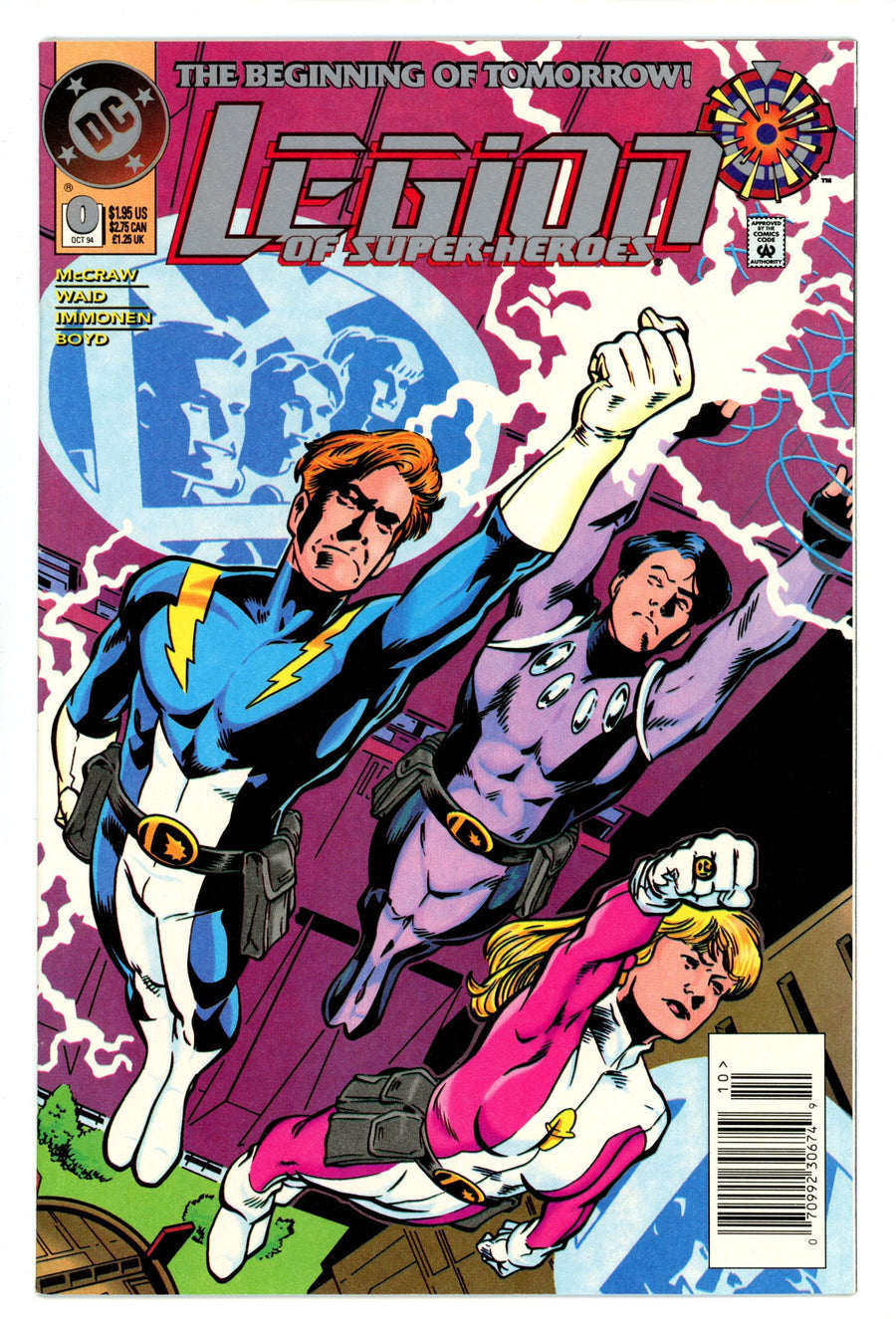 Legion of Super-Heroes Vol 4 0 High Grade (1994) Newsstand 