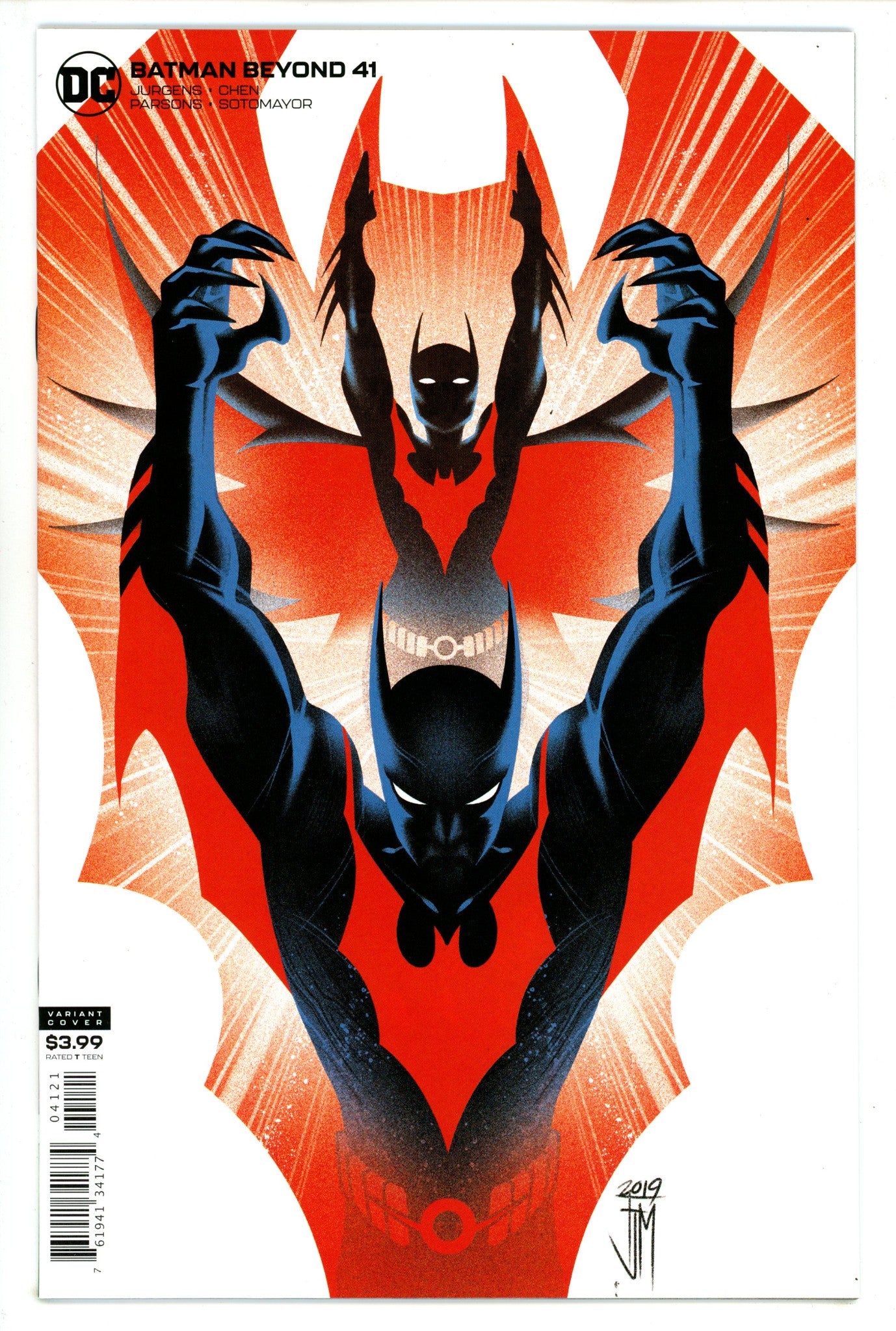 Batman Beyond Vol 6 41 High Grade (2020) Manapul Variant 