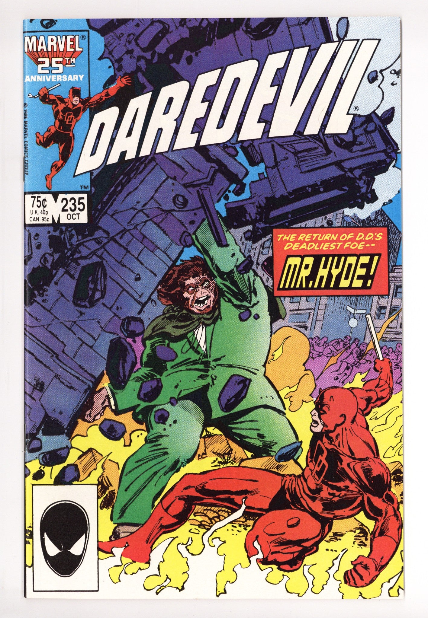 Daredevil Vol 1 235 High Grade (1986) 