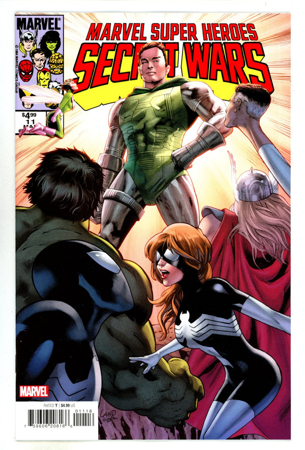 Marvel Super Heroes Secret Wars 11 Land Facsimile Incentive Variant NM (2024)