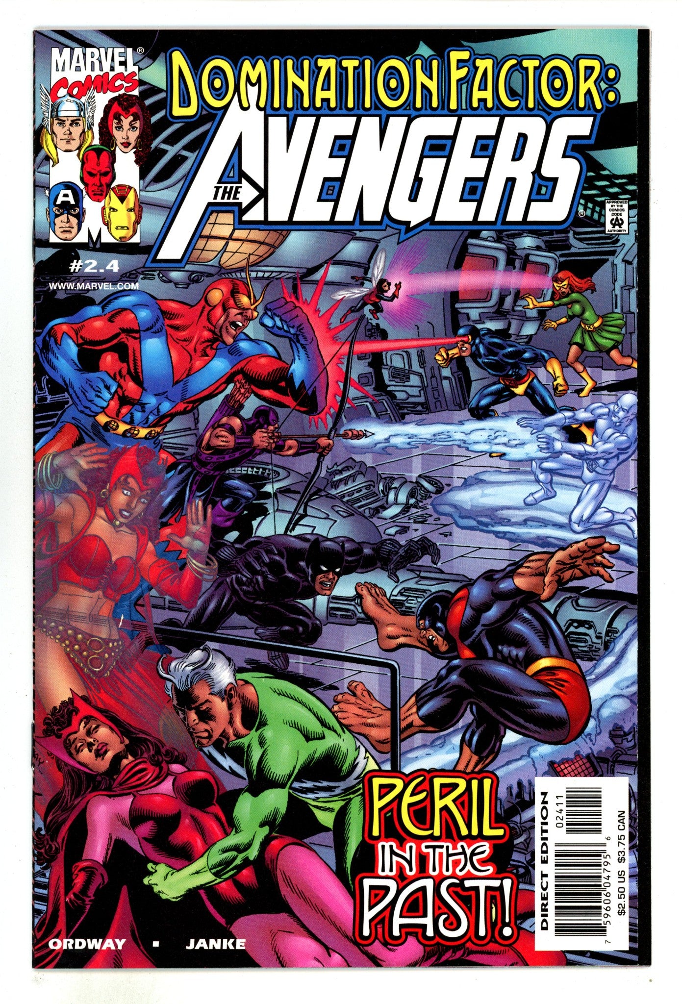 Domination Factor: Avengers 2 (2.4) High Grade (1999) 