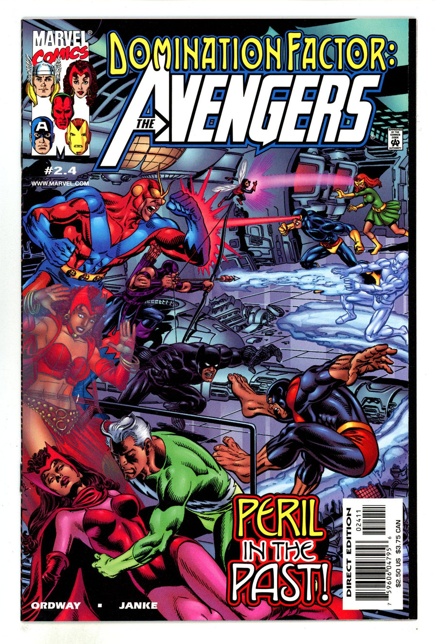Domination Factor: Avengers 2 (2.4) High Grade (1999) 