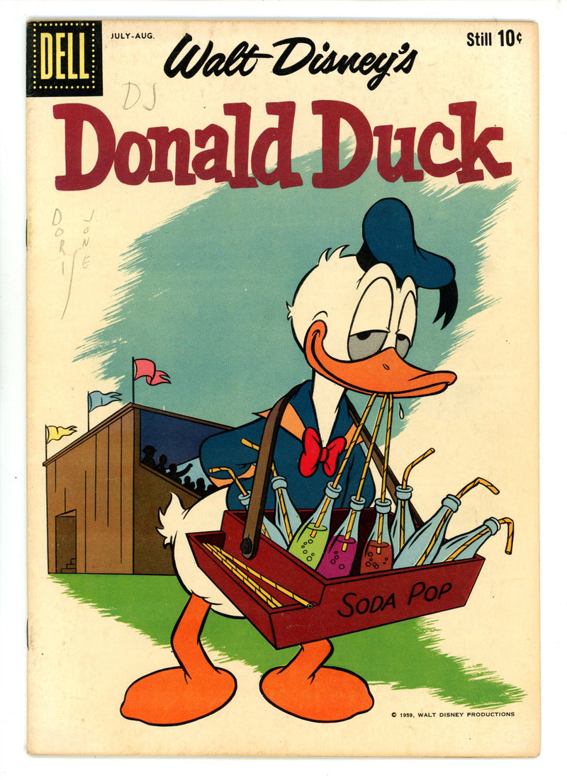 Walt Disney's Donald Duck 66 FN- (5.5) (1959) 