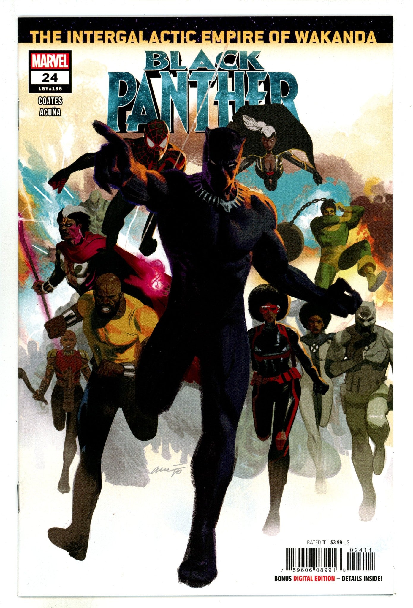 Black Panther Vol 7 24 (196) High Grade (2021) 
