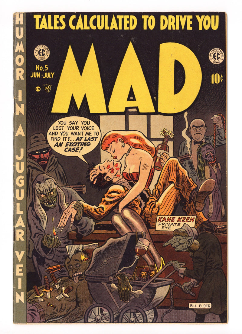 Mad 5 FN/VF (7.0) (1953) 