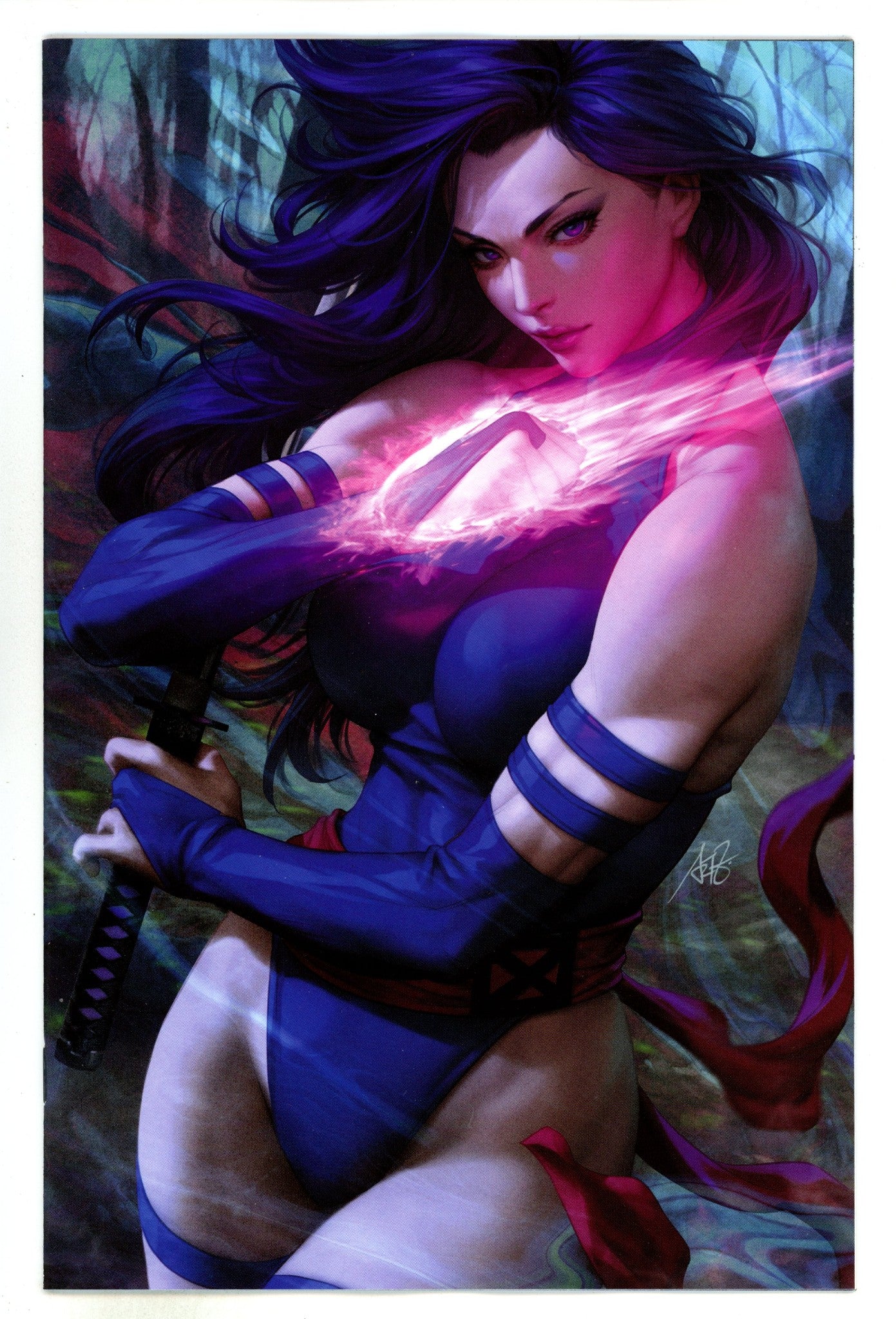 Psylocke Vol 2 1 Lau  Virgin Incentive Variant NM-  (2024)