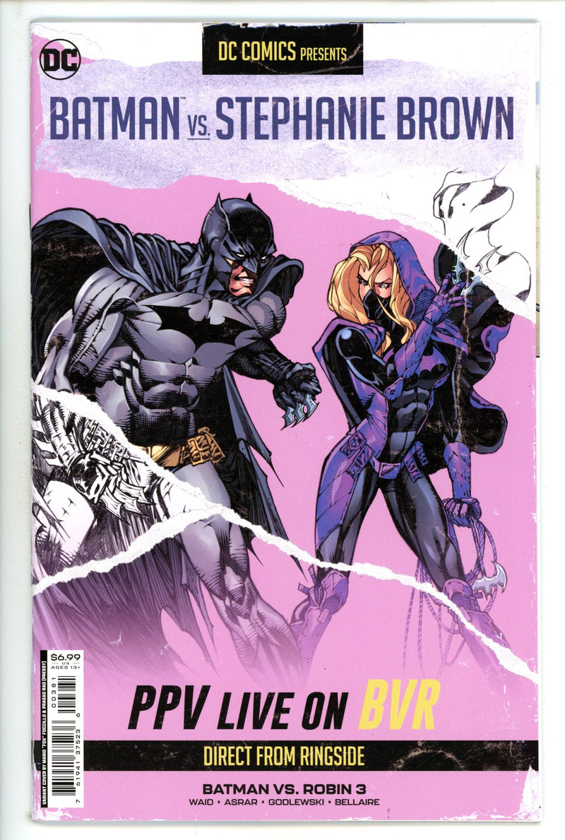 Batman vs. Robin 3 High Grade (2023) Foccillo Variant 