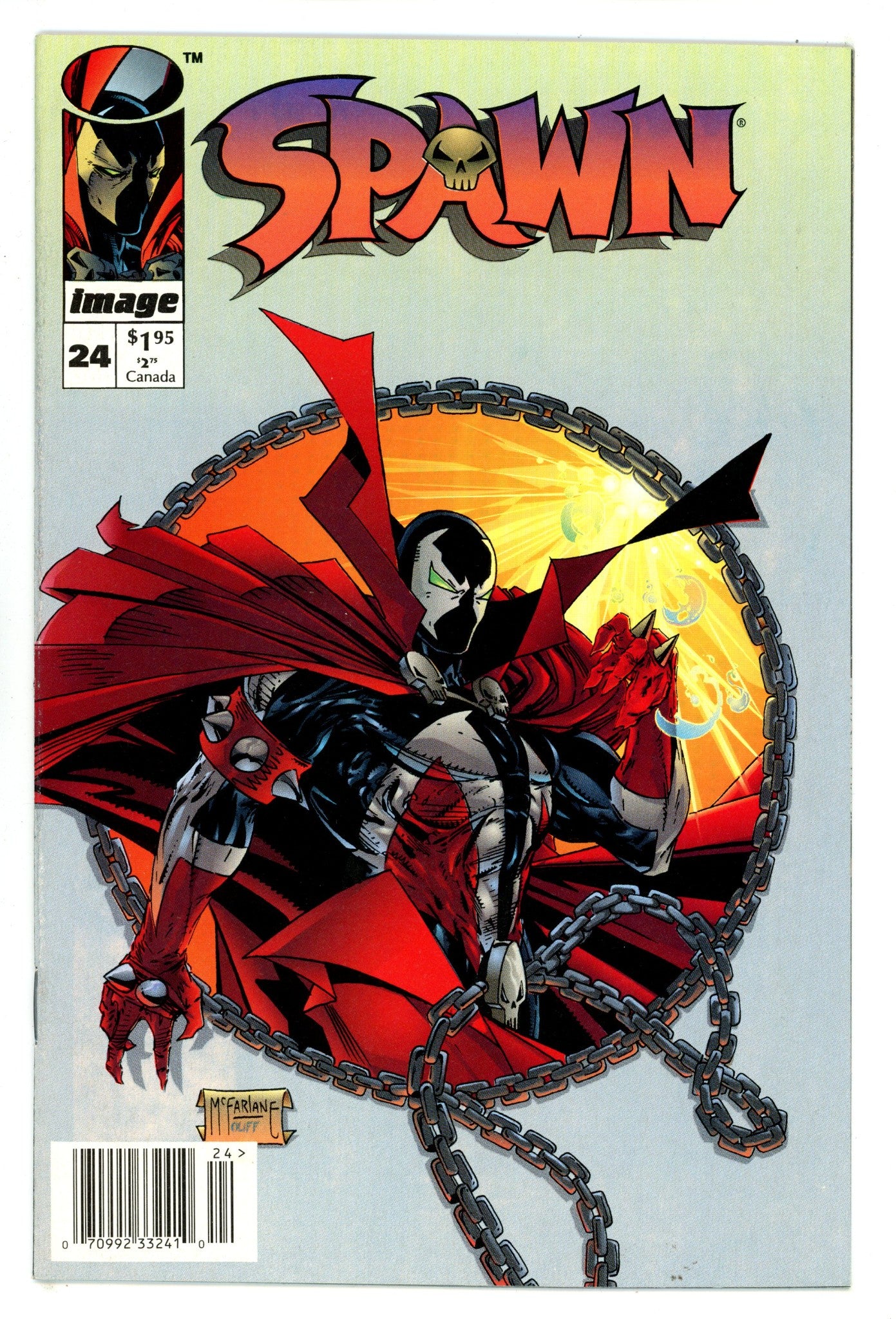 Spawn   24  VF/NM (9.0)   (1994)     Newsstand  