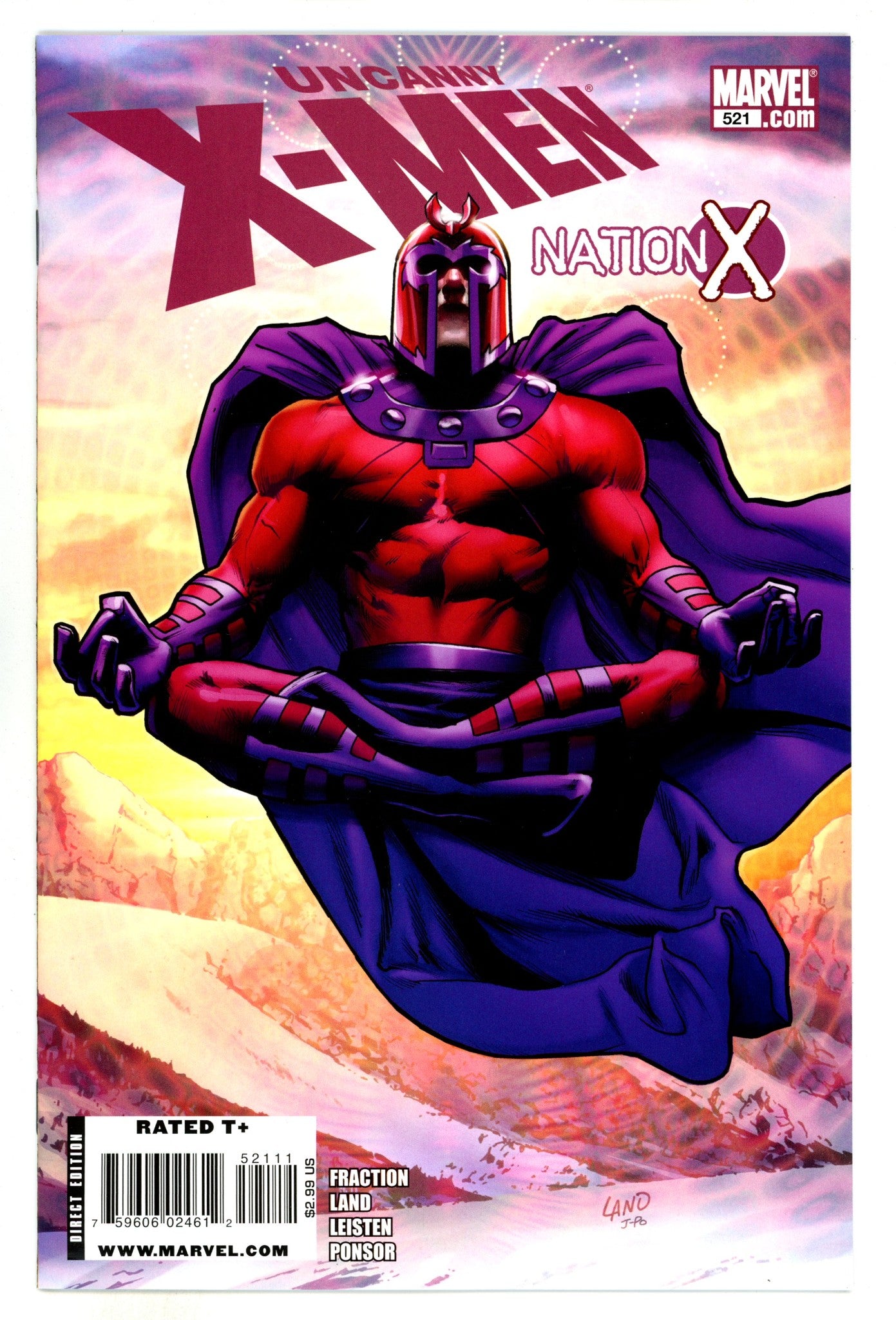 The Uncanny X-Men Vol 1 521 High Grade (2010) 