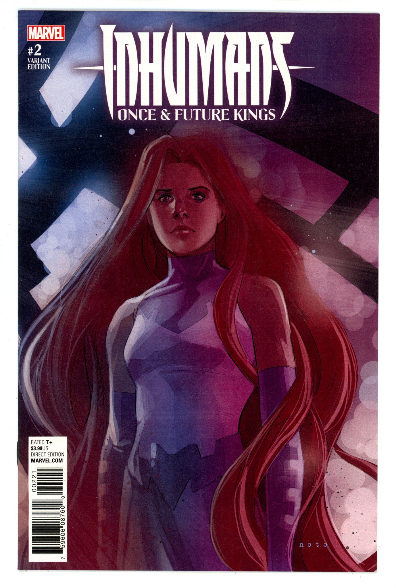 Inhumans: Once and Future Kings 2 High Grade (2017) Noto Variant 
