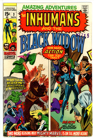 Amazing Adventures Vol 2 3 VG+ (4.5) (1970) 