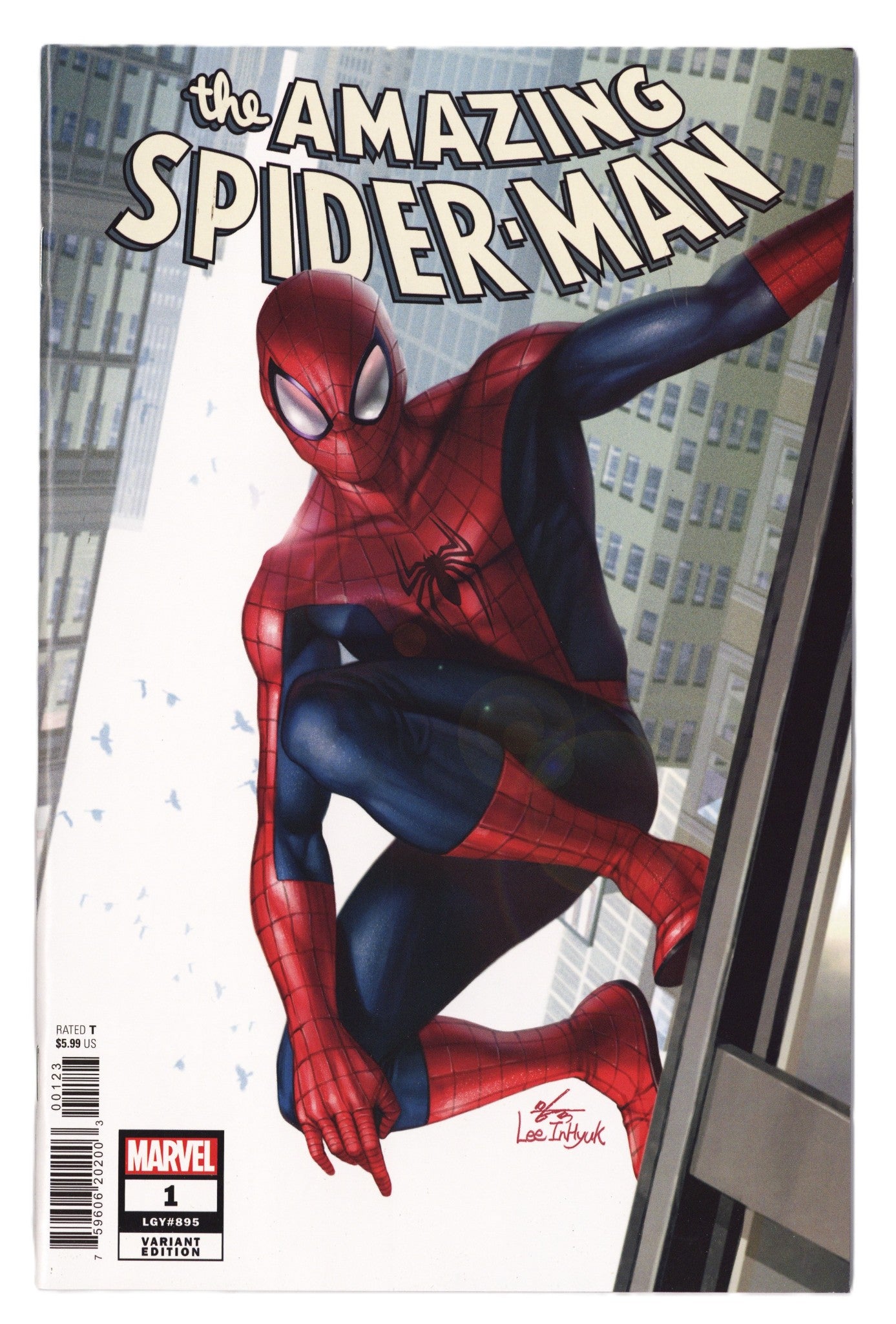 The Amazing Spider-Man Vol 6 1 (895) High Grade (2022) Lee Variant 