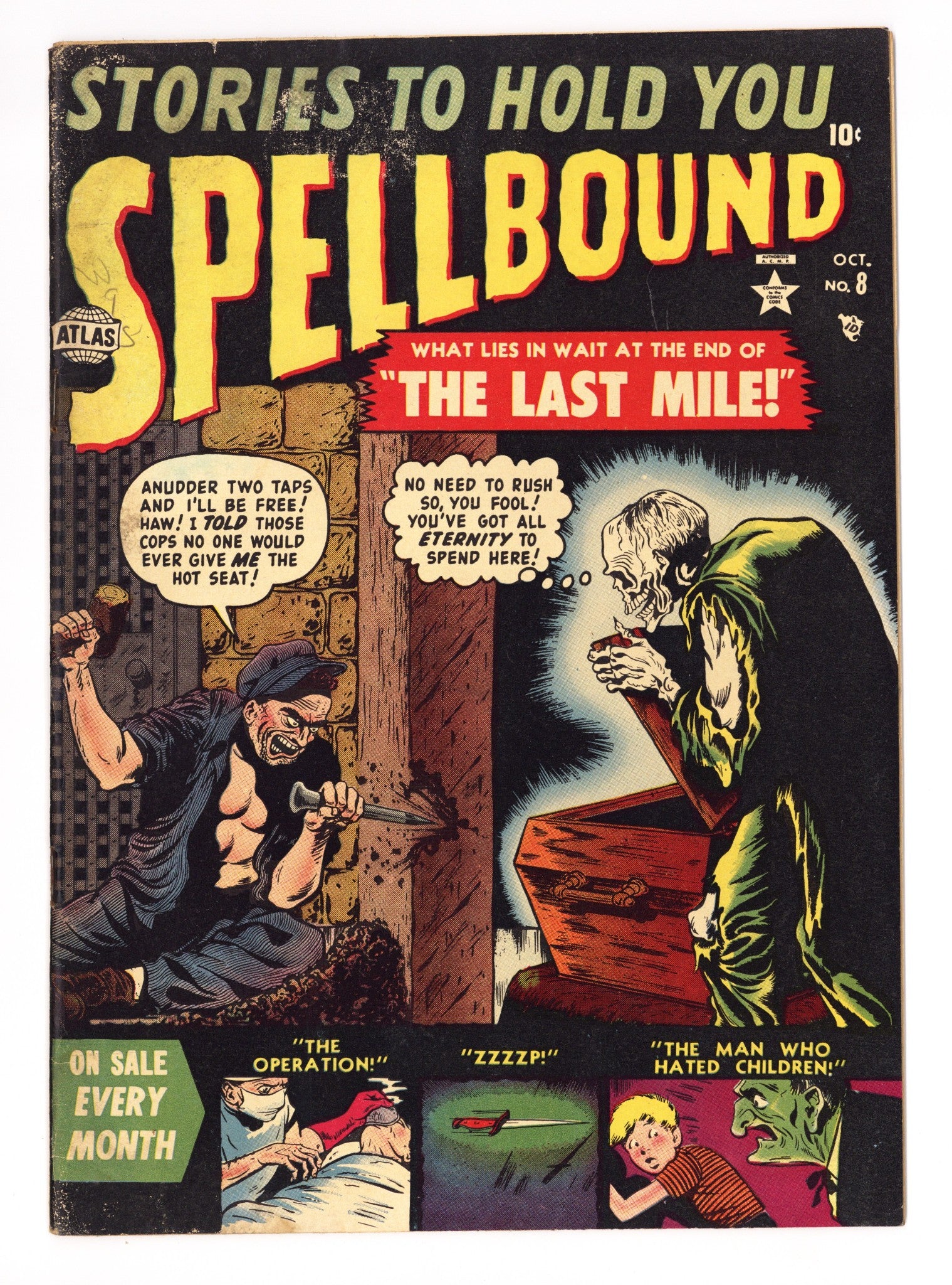 Spellbound 8 GD/VG (3.0) (1952) 