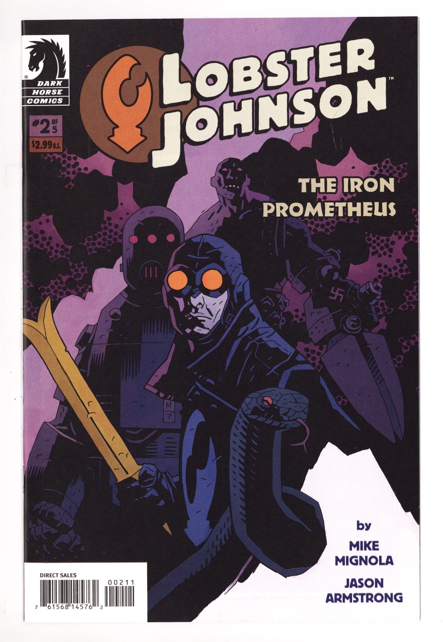 Lobster Johnson: The Iron Prometheus 2 High Grade (2007) 
