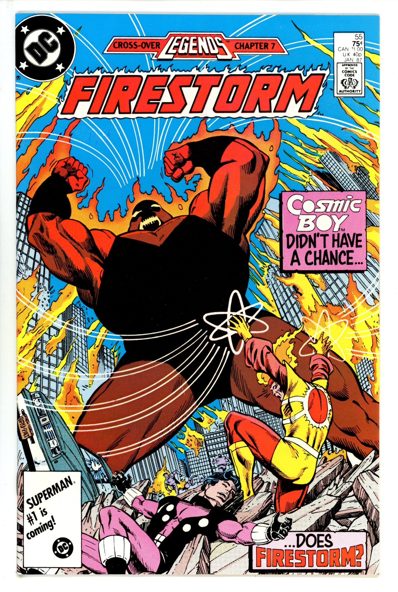The Fury of Firestorm Vol 2 55 (1986)