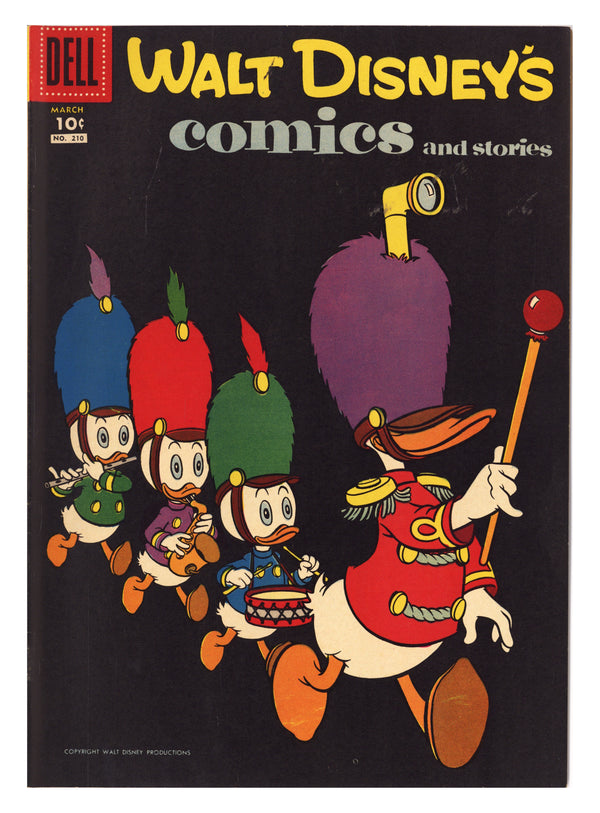 Walt Disney's Comics and Stories Vol 18 6 (210) FN+ (6.5) (1958)