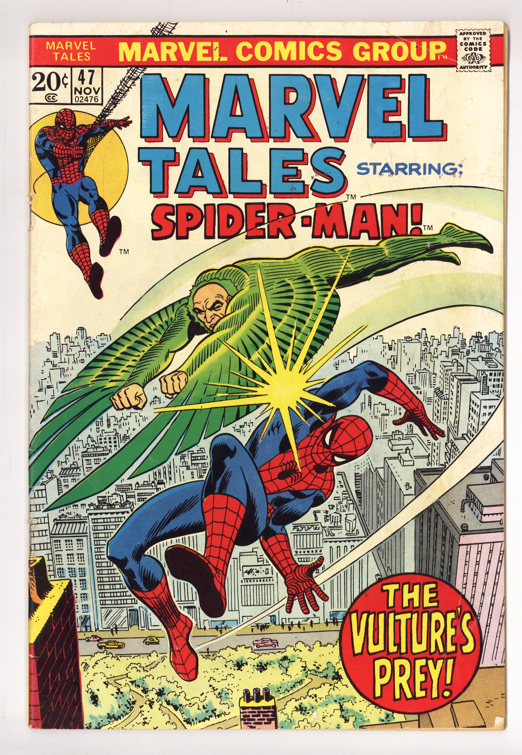 Marvel Tales Vol 2 47 Low Grade (1973) 