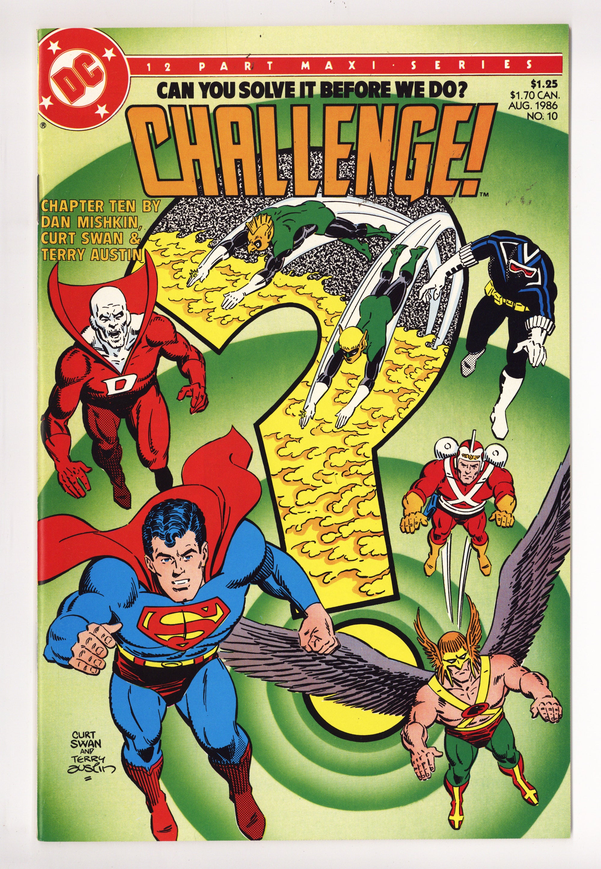 DC Challenge 10 High Grade (1986) 