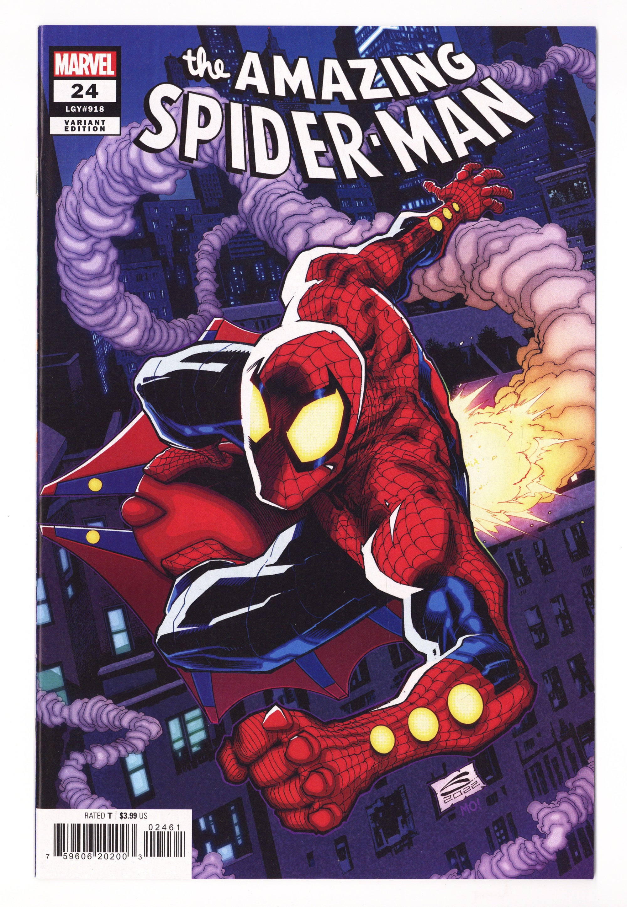 The Amazing Spider-Man Vol 6 24 (918) High Grade (2023) Sandoval Variant 
