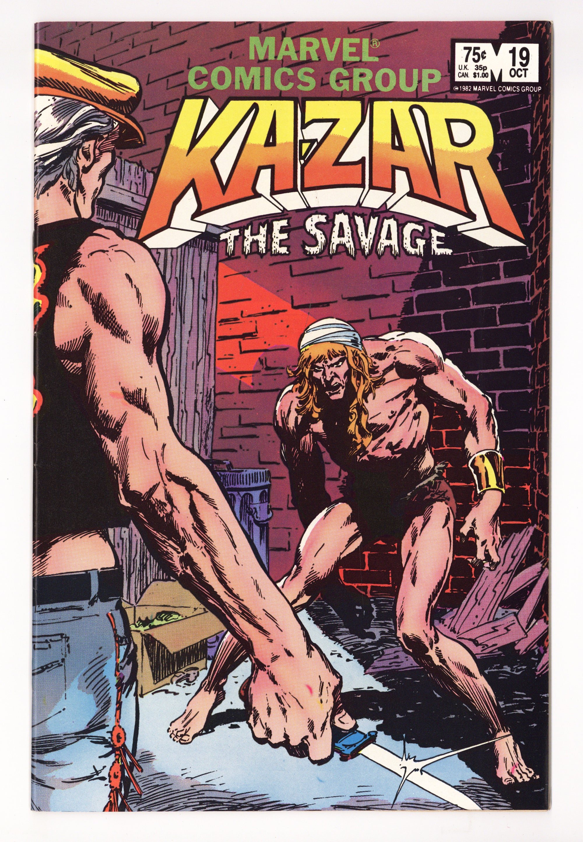 Ka-Zar the Savage Vol 3 19 Mid Grade (1982) 