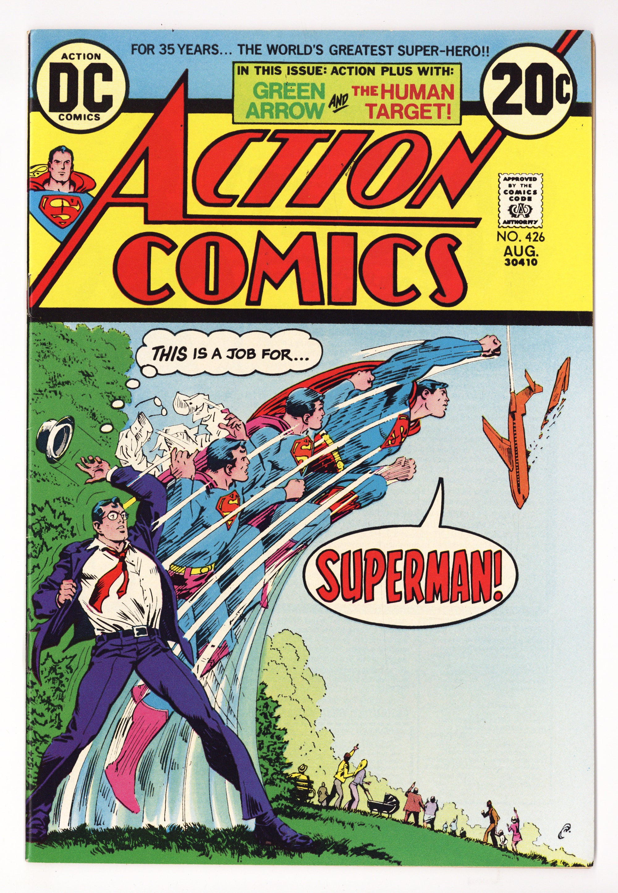 Action Comics Vol 1 426  VF+ (8.5)   (1973)        