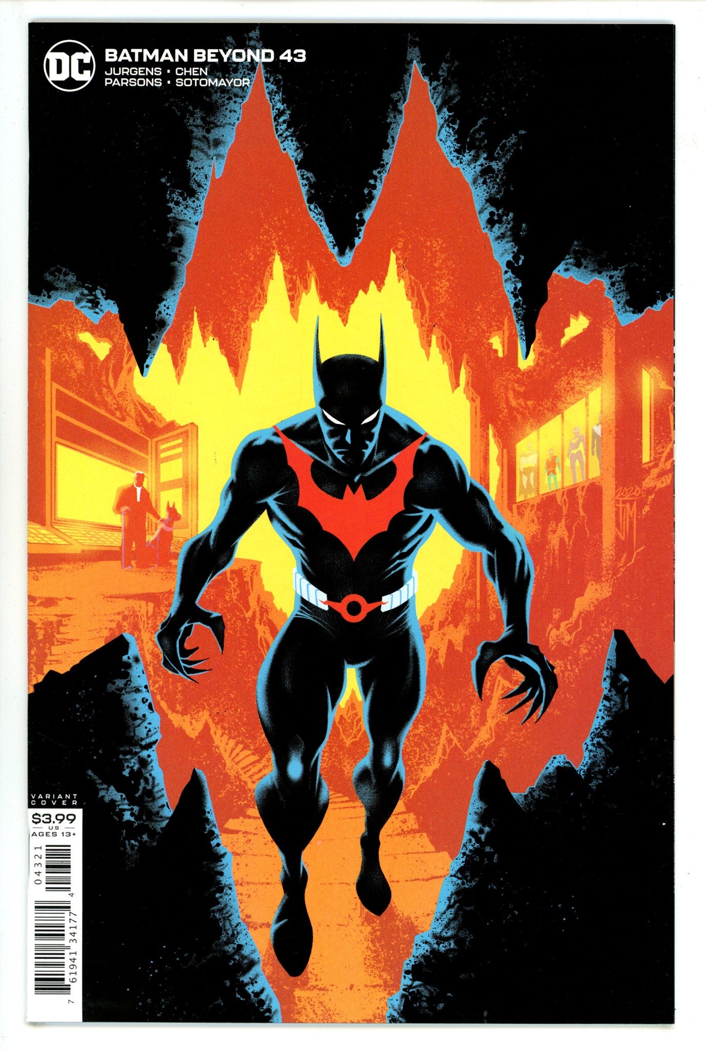 Batman Beyond Vol 6 43 High Grade (2020) Manapul Variant 
