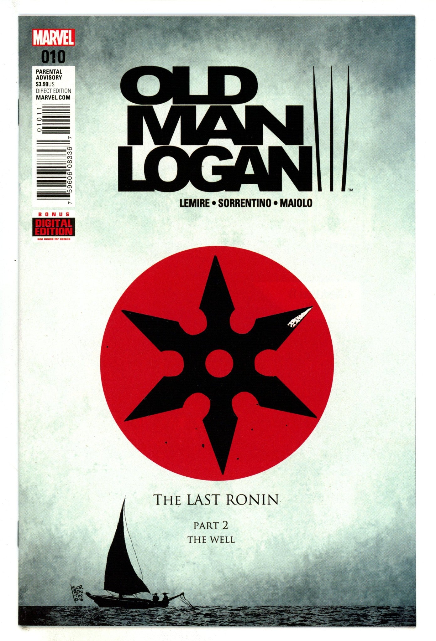 Old Man Logan Vol 2 10 High Grade (2016) 