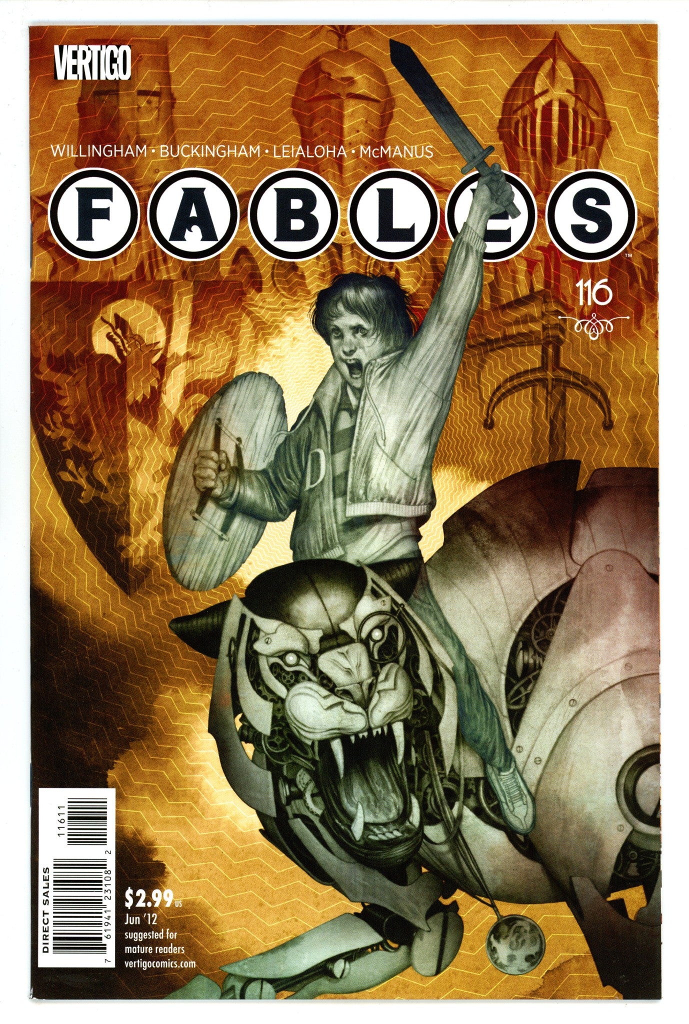 Fables 116 High Grade (2012) 