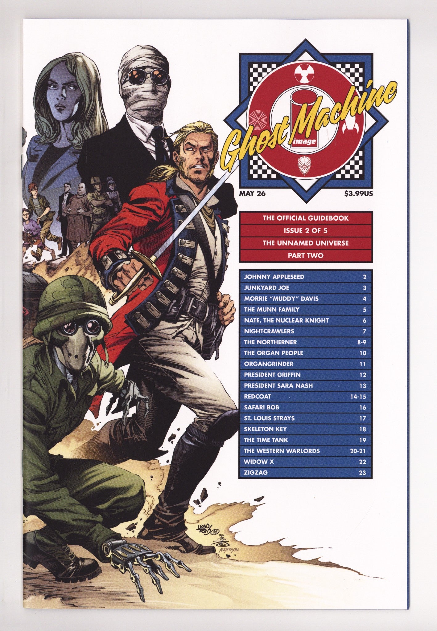 Ghost Machine The Official Guidebook 2 Reis Wraparound Variant (2026)