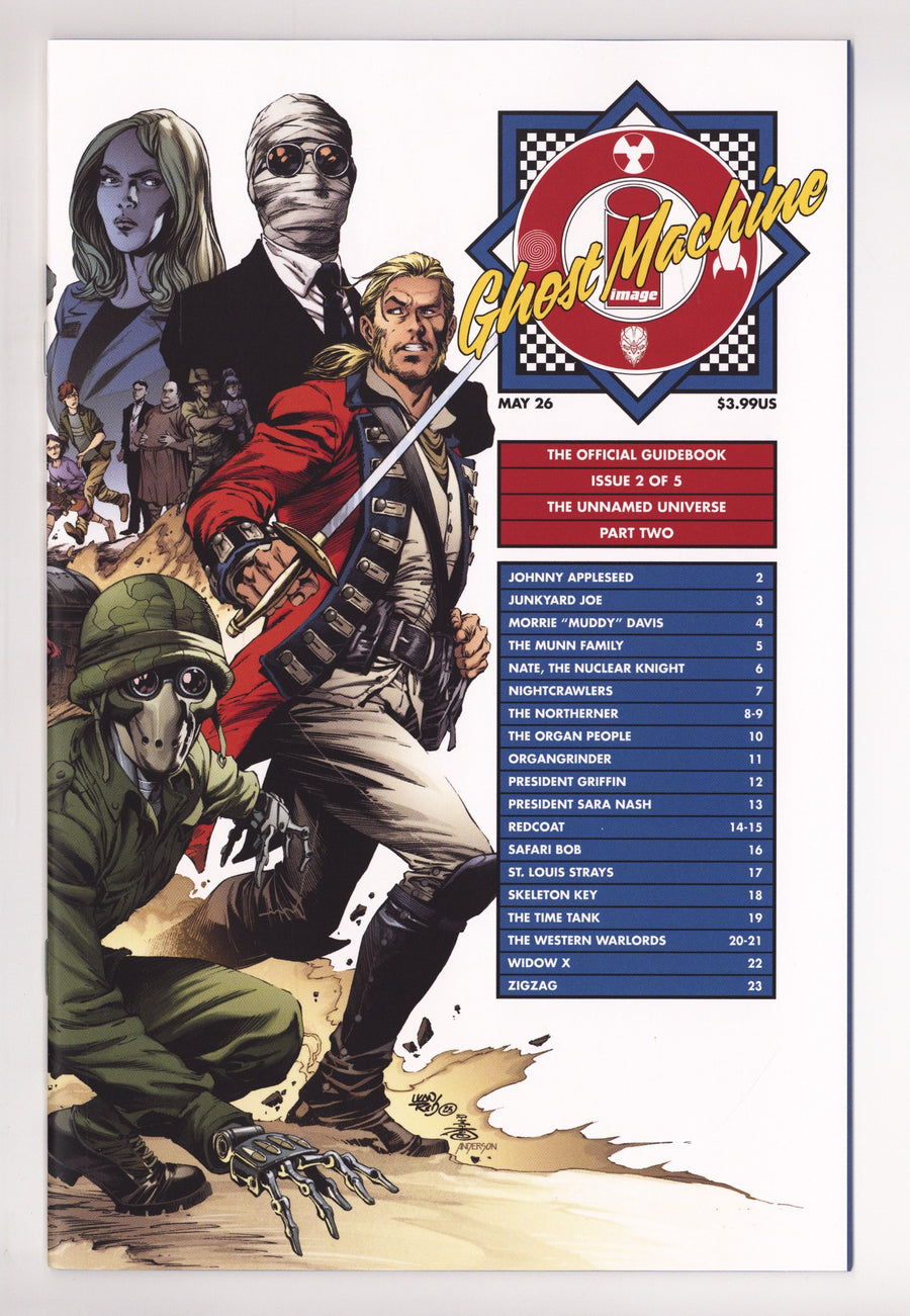 Ghost Machine The Official Guidebook 2 Reis Wraparound Variant (2026)
