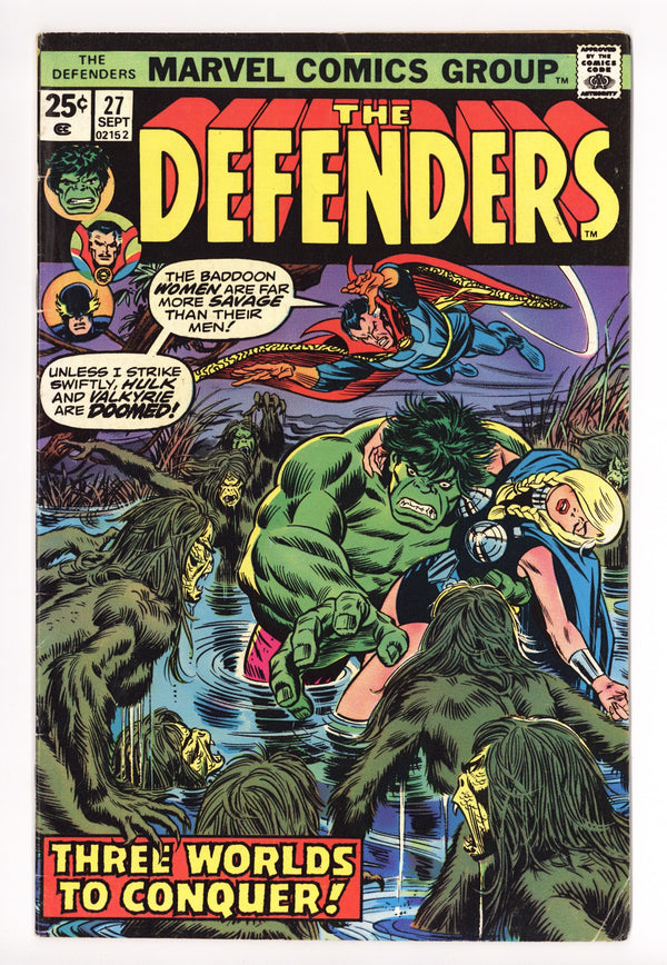 The Defenders Vol 1 27 Low Grade (1975)