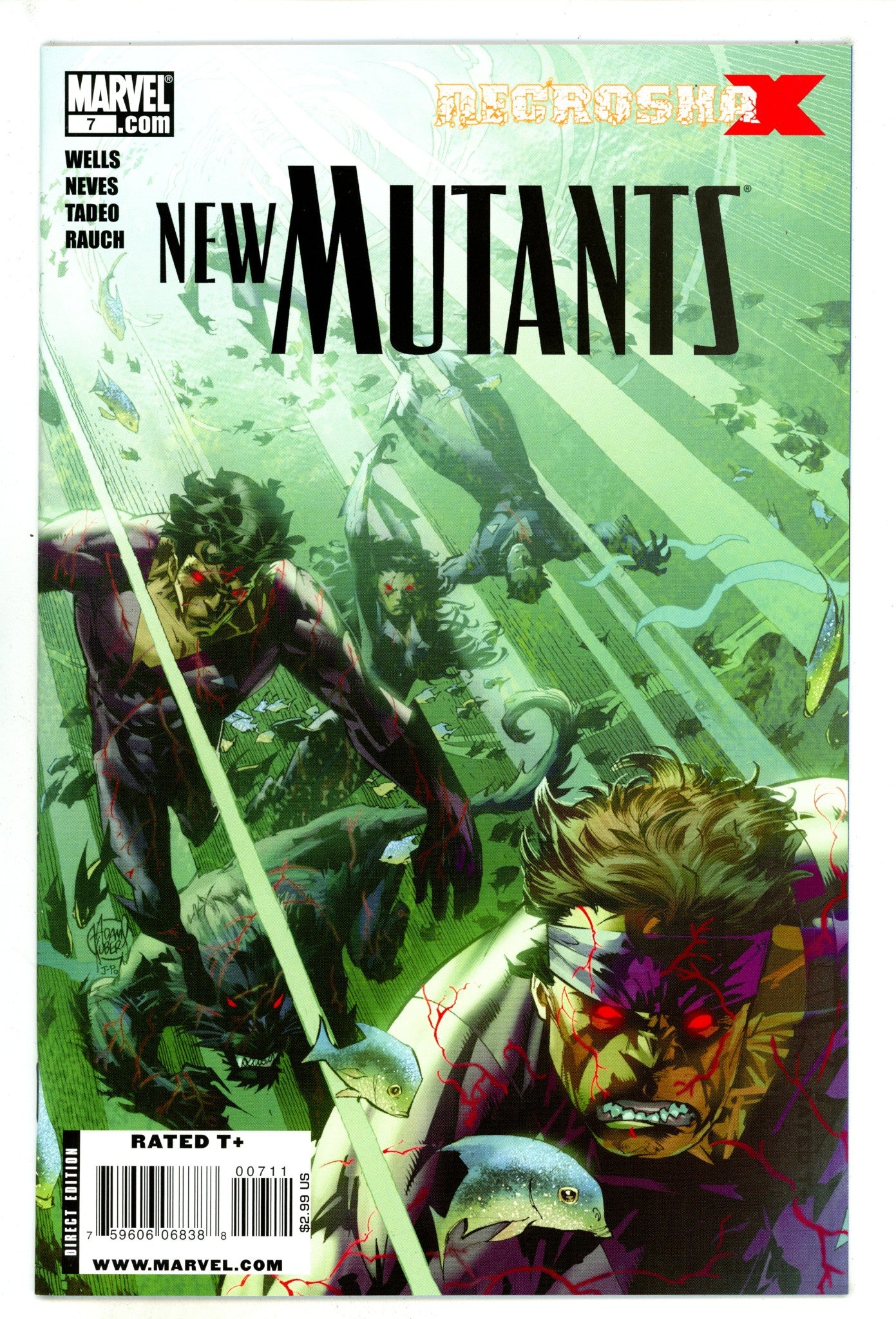 New Mutants Vol 3 7 High Grade (2010) 