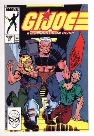 G.I. Joe, A Real American Hero 90 NM- (9.2) (1989)